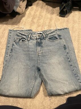 Zara straight leg jeans